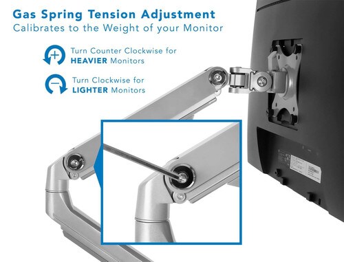 Mount-It Single Monitor Desk Mount for 13in-23in Screens MI-2761