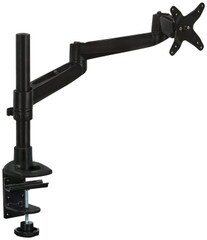 Mount-It Articulating Dual-Segment Desk Mount 17 to 30-Inch Screens Black MI-33111-BLK
