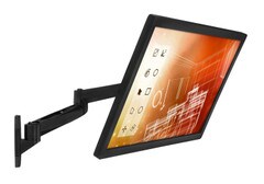 Mount-It Computer Monitor Mount 13 to 27-Inch Screens Black MI-33114-BLK