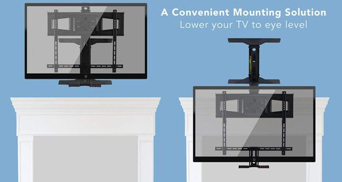 Mount-It Pull Down Full Motion TV Wall Mount MI-361