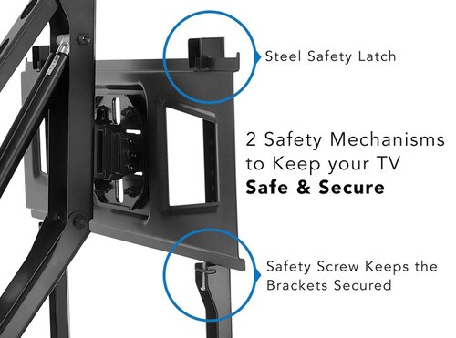 Mount-It Pull Down Full Motion TV Wall Mount MI-361