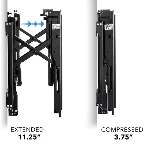 Mount-It Menu Board and Pop-Out Video Wall Mount 32-55in Screens MI-363