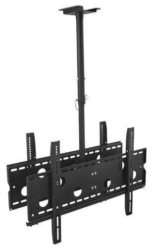 Mount-It Dual Screen Ceiling Mount for 32 to 75-Inch TVs MI-502B