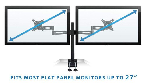 Mount-It Articulating Dual Monitor Desk Mount MI-725
