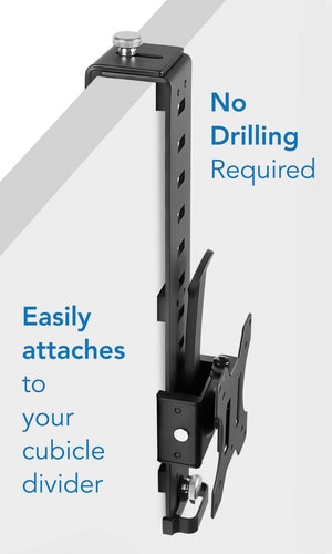 Mount-It Cubicle No-Drill Wall Monitor Mount MI-785
