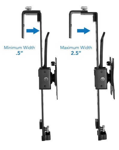 Mount-It Cubicle No-Drill Wall Monitor Mount MI-785