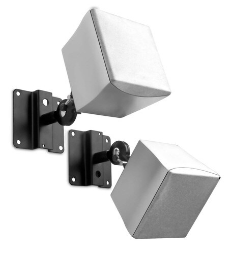 Mount-It Heavy Duty Universal Speaker Mounts Two Sets MI-SB03X2