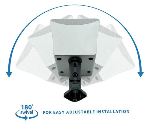 Mount-It Universal Satellite Speaker for Walls or Ceilings 6pk MI-SB206