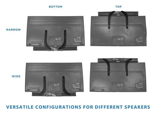 Mount-It Universal Sound Bar Mount Bracket MI-SB39