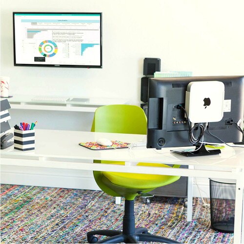 HIDEit MiniU Silver Apple Mac Mini Wall Mount HIDEit MiniU