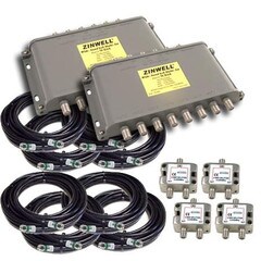 Zinwell 16 Way Multiswitch for AT9 AU9-S SL3 SL5 KaKu Band Satellite Dish