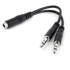 StarTech 35mm Headset Splitter Adapter-FM MUYHSFMM