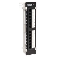 Tripp Lite Wall-Mount Vertical Patch Panel 12-Port Cat65 N250-012