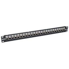 Tripp Lite Rack-Mount Cat6a Patch Panel 24-Port N254-024-SH-6A