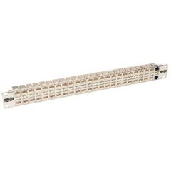 Tripp Lite 1U Cat6a Rack Mount Patch Panel 48-Port N254-048-SH-6A