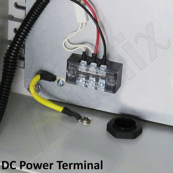 Altelix 12x10x6 Vented Fiberglass Weatherproof NEMA Enclosure with 12 VDC Cooling Fan
