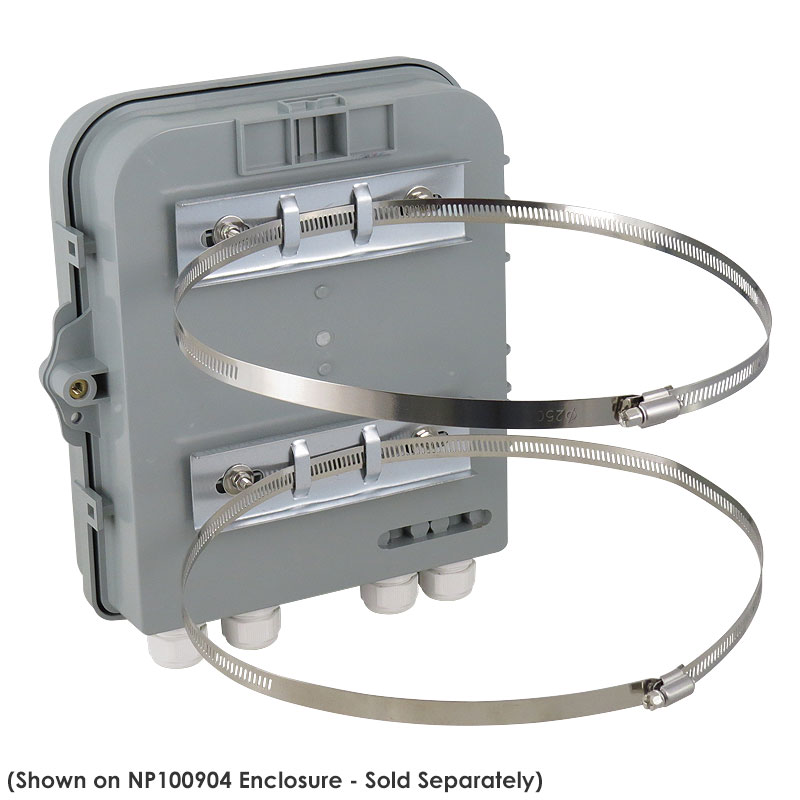Pole Mount Kit for NP090803 NP100904 NP120905 NP120907 NEMA Enclosures