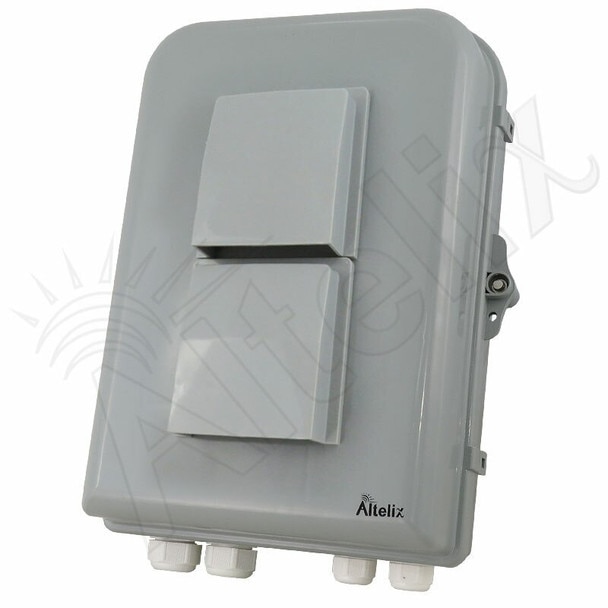 Altelix 15x10x5 Polycarbonate ABS Vented Weatherproof Enclosure