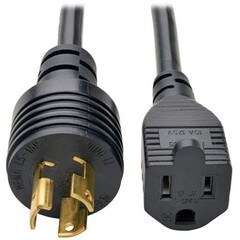 Tripp Lite 1ft Heavy Duty Power Cord 5-15R to L5-15P P025-001