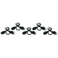 Tripp Lite 2 AC Power Cord 5 Pack P030-002-5