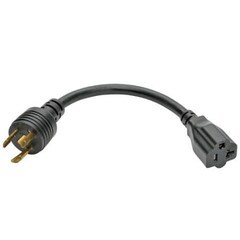 Tripp Lite 6-Inch HD Power Cord 20A Number 12 L5 20P 5 15 20R Locking P046-06N-T