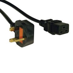 Tripp Lite 8ft AC Power Cord C19 to BS1363 UK P052-008