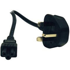 Tripp Lite 6ft Heavy Duty Power Cord C5 to BS1363 P060-006