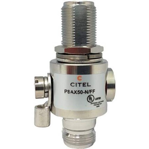 Citel - DC-5GHz Gas Tube Coaxial Surge Protectors NFNF P8AX50-N-FF