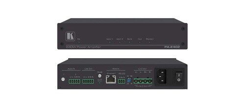 Kramer Power Amplifier 1x240W 70-100V and 2x120W 8 Ohm PA-240Z