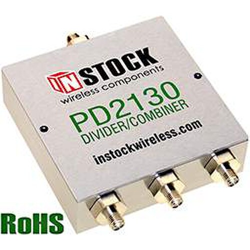 Cel-Fi 3-Way Power Divider Combiner Splitter SMA Female PD2130