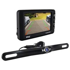 Pyle Wireless Rearview Backup Camera and Monitor ParkingReverse Assist System PLCM4375WIR
