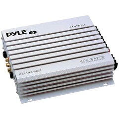 Pyle- PLMRA400 Hydra Series Waterproof Marine Amp 400 Watts 4 Channels PLMRA400