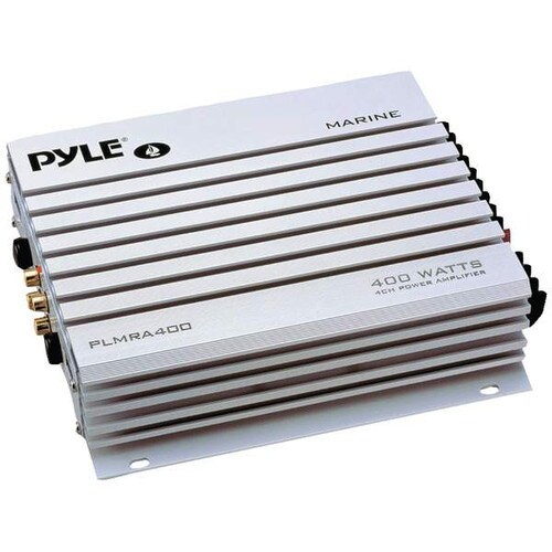 Pyle- PLMRA400 Hydra Series Waterproof Marine Amp 400 Watts 4 Channels PLMRA400