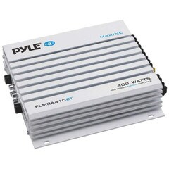 Pyle- PLMRA410BT Elite Series Waterproof Bluetooth 400-Watt Class AB Amp 4 Channels PLMRA410BT