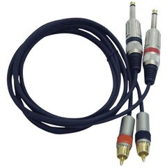 Pyle- Dual RCA Audio Cable 5ft PPRCJ05