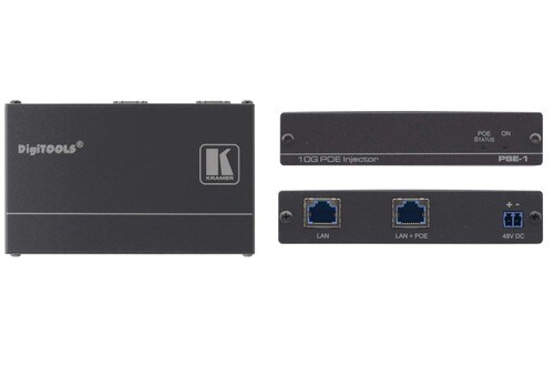 Kramer 10GB UHD Power Over Ethernet Injector PSE-1