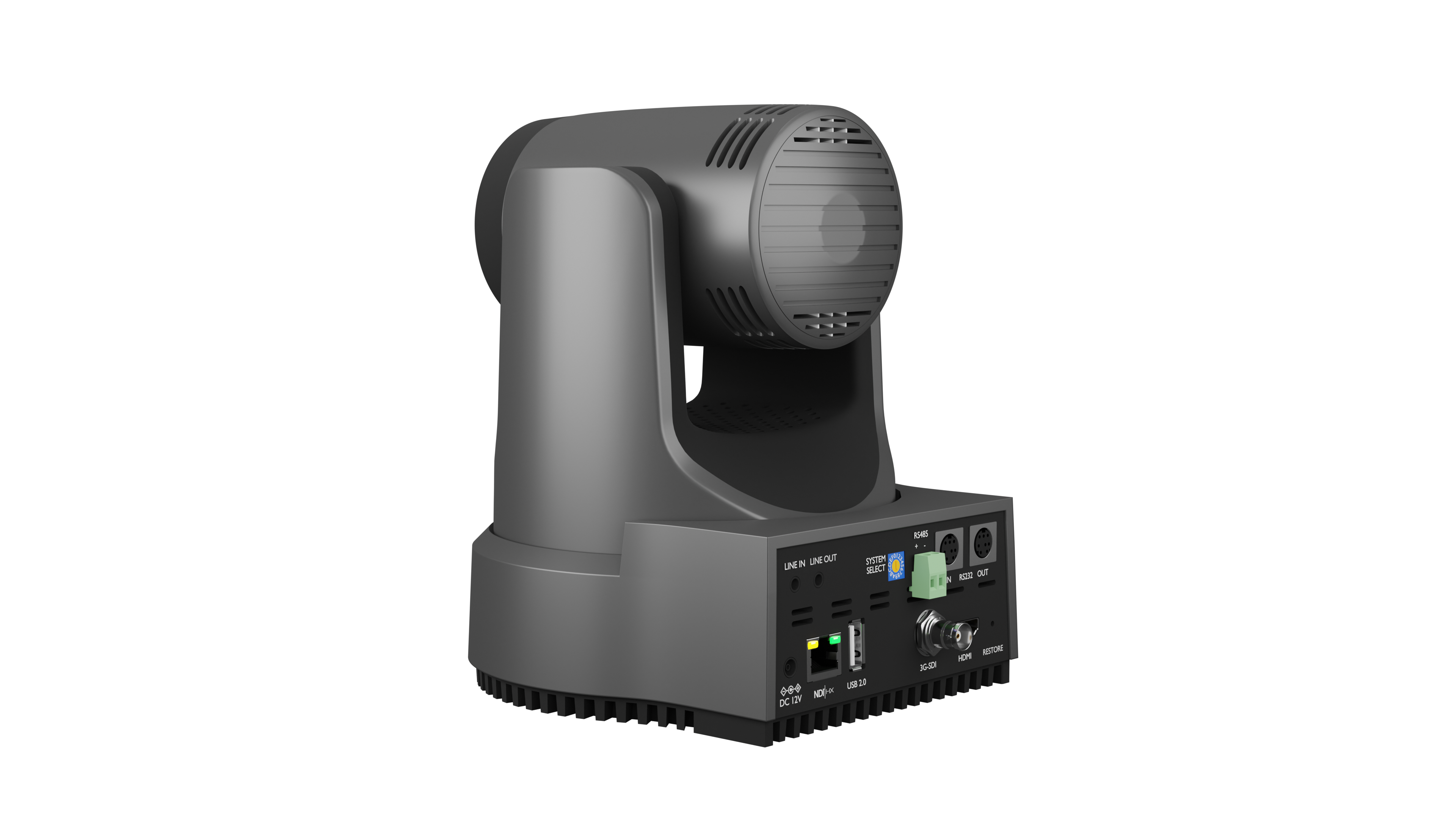 PTZOPTICS MOVE 4K 12X NDIHX PTZ CAMERA - GRAY