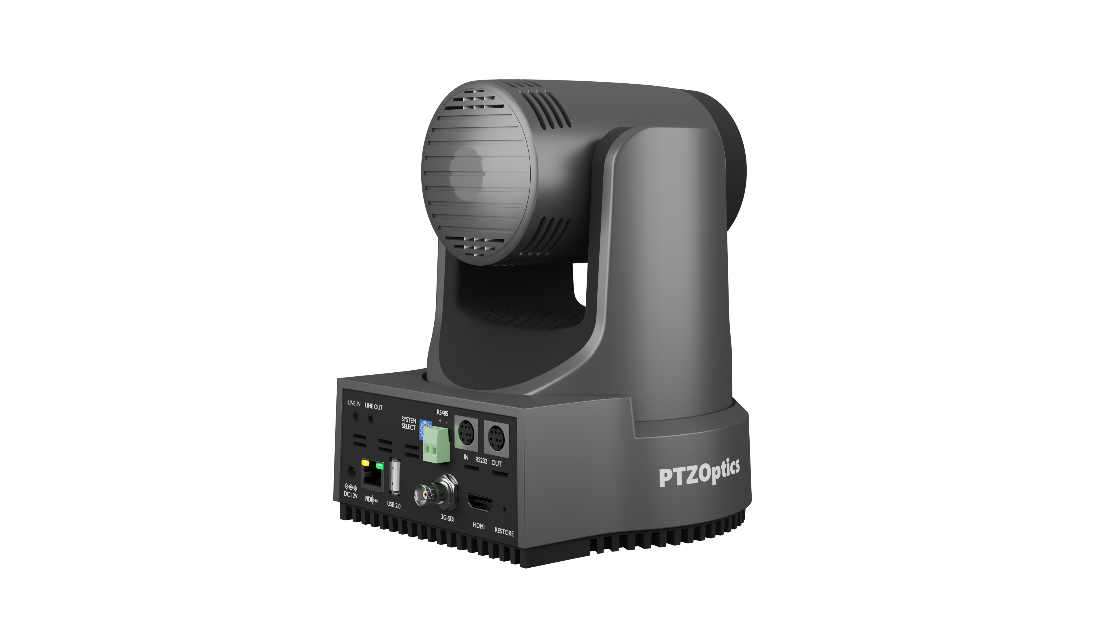 PTZOPTICS MOVE 4K 12X NDIHX PTZ CAMERA - GRAY