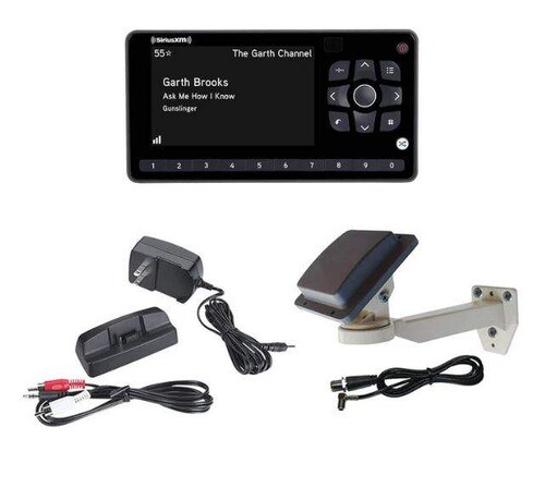 Pixel Technologies SiriusXM Radio OnyX EZR Receiver with PRO600 Antenna and Installation Kit PXEZR-600