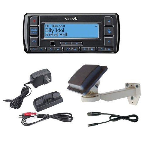 Pixel Sirius Radio Stratus 7 Commercial Music Bundle with Install kit and PRO600 Antenna PXST-600
