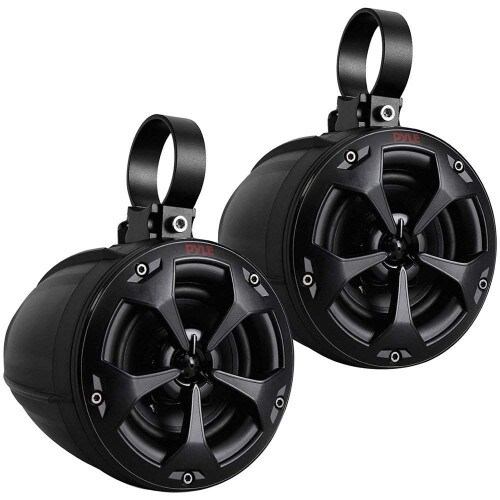 Pyle 4in 800W Waterproof Off-Road Pair of Speakers PYLPLUTV41BK