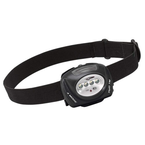 Princeton Tec QUAD Industrial 78 Lumen Headlamp Black QUAD-IND