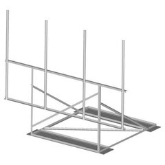 CommScope 10 Non-Penetrating Roof Frame for 2-38-Inch OD Pipes RF-N10-B