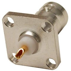 RF Industries BNC Female 4 Hole Panel Mount Solder RFB-1115-S