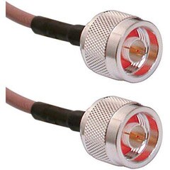 Ventev 1 RG-142P Jumper with N Male- N Male - RG142PNMNM-1