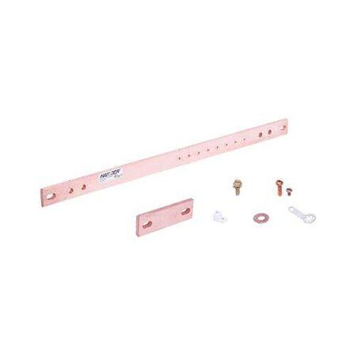 Harger, Inc. 1/4 in x 2 in x 20 in Rack Ground Bar (RGBH14220MHZ)