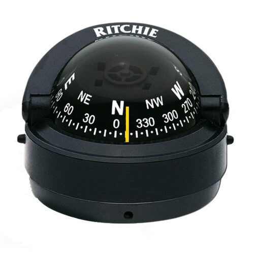 RITCHIE Ritchie S-53 Explorer Compass - Surface Mount - Black - S-53