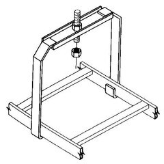 Cooper B-Line 9-Inch Runway Ceiling Hanger SB-2127-09-A-GR