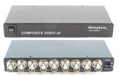 ShinyBow 1x8 Video BNC Distribution Amplifier SB-3706BNC