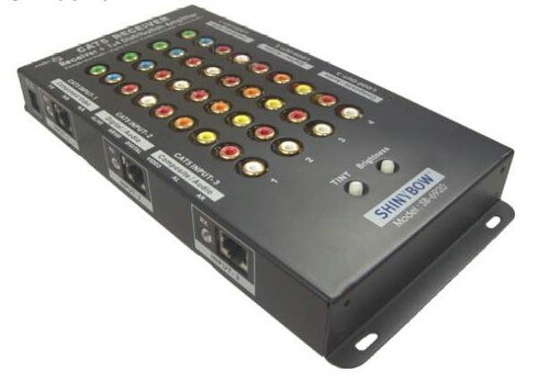 ShinyBow Cat 5 Component Composite Video Digital Stereo Audio SB-6920